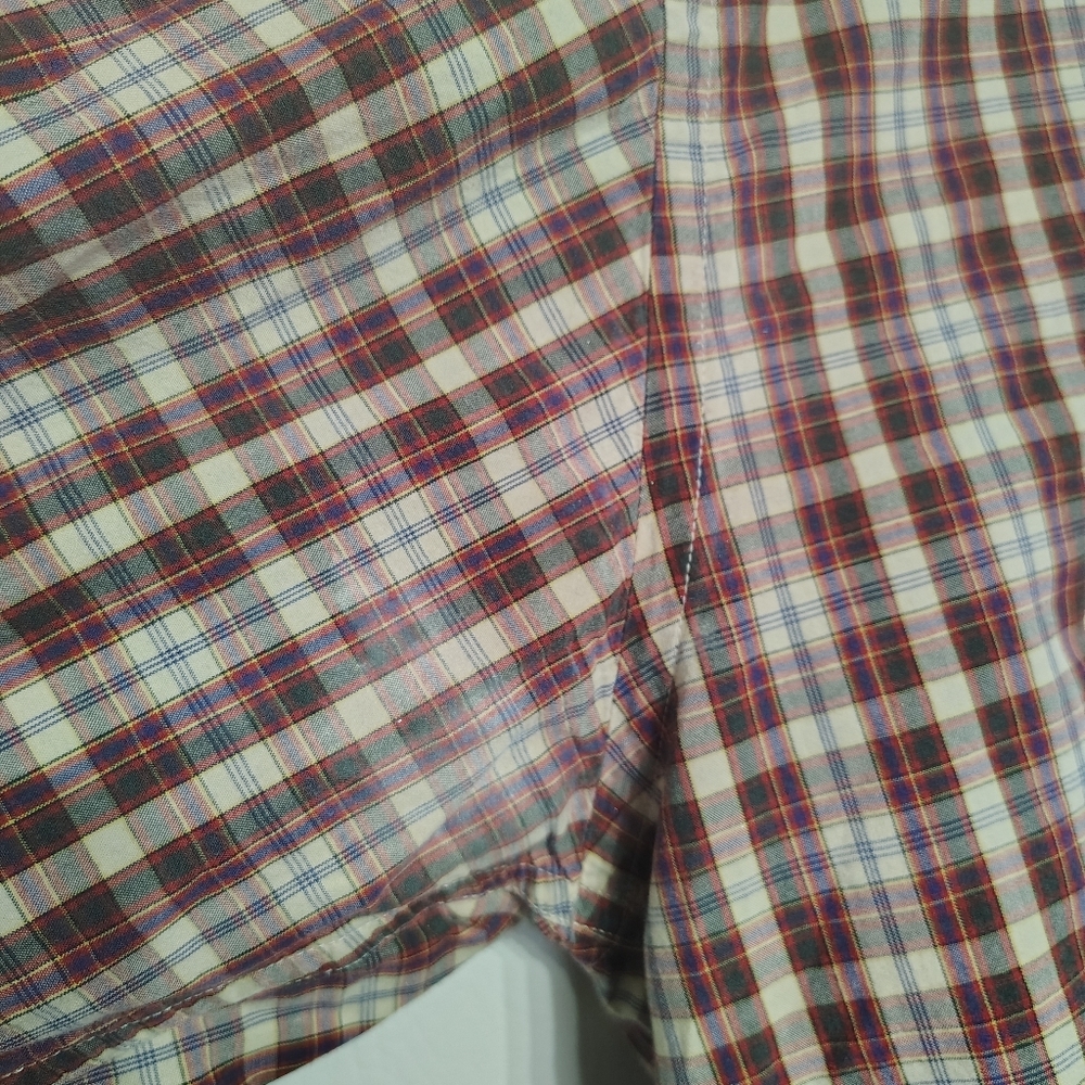 Y2K Tommy Hilfiger Plaid Button Down Long Sleeve Shirt Size XXL Vintage - Picture 10 of 12